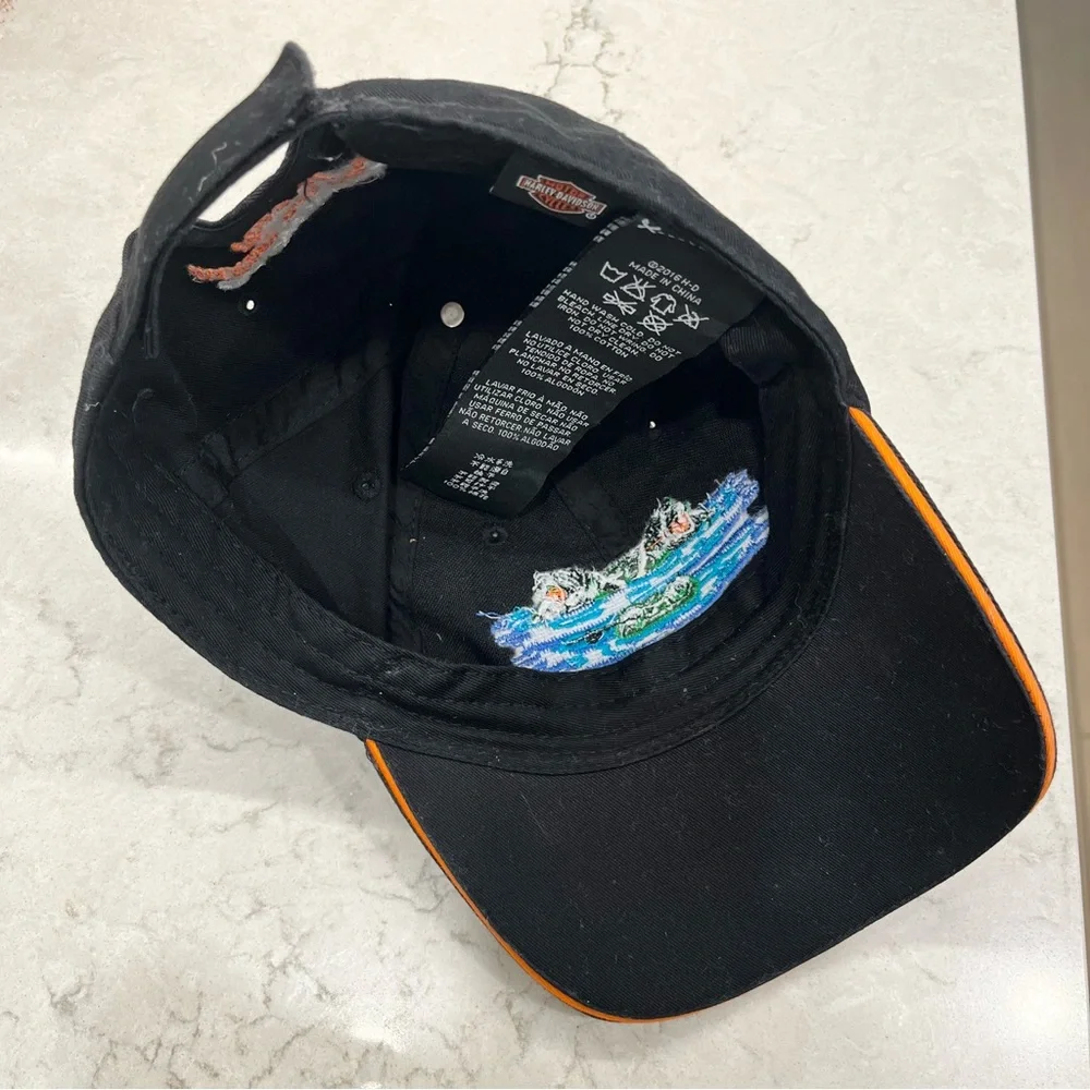 Harley Davidson Hat Adjustable Snapback Cap Gainesville Florida Alligator - Picture 6 of 8